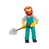 Groundskeeper Willie with Bagpipes Wave 1 Action Figure The Simpsons 5in image 3