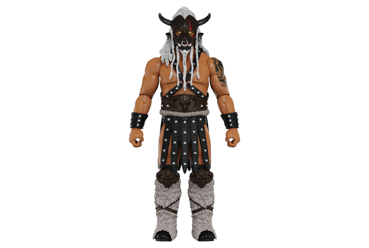 Black Taurus "The Beast Mortos" Legends of Lucha Libre Fanaticos 6" Action Figure (1:12 Scale)