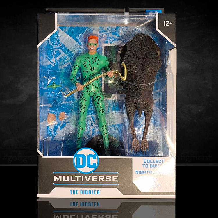 The Riddler DC Multiverse 7" Collectable Action Figure Batman Forever image 0