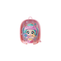 Hatsune Miku Blokees Mojipod Model Kit Diverse Music Festival Case of 6 with pink case and figure
