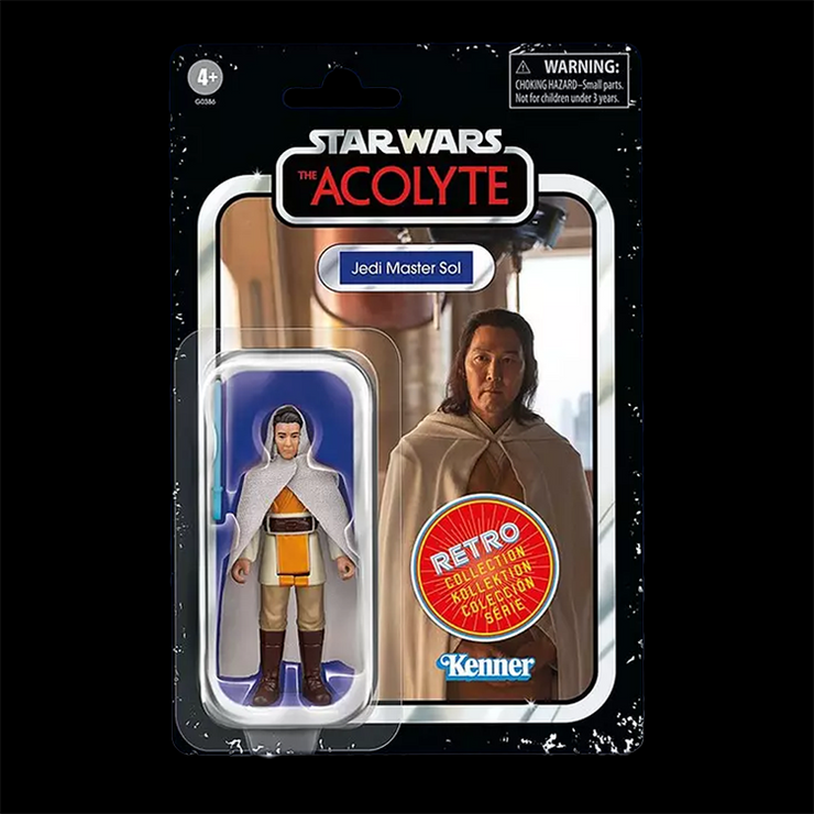 Jedi Master Sol Star Wars Retro Collection Action Figure 1:18 Scale Acolyte image 0