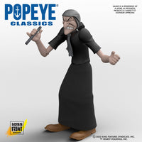 Boss Fight Studio Llc Sea Hag Popeye Classics figure wielding flute with fierce expression on white background