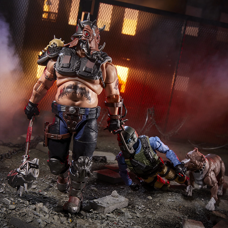 Dreadnok Road Pig Rakus Action Figure GI Joe Classified Series 1:12 image 3
