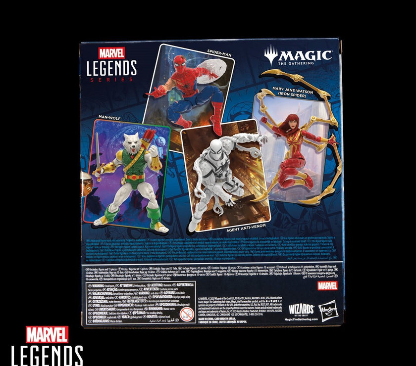 Spider-Man Marvel Legends Series Magic: The Gathering Agent Anti-Venom 6-Inch Action Figure