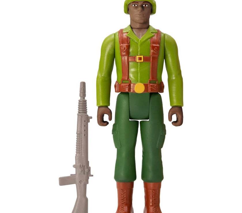 GI Joe  GI Trooper Infantry - Brown Action Figure 3.75" Super7 ReAction image 2