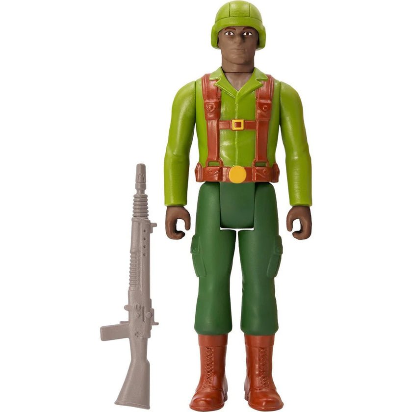 GI Joe  GI Trooper Infantry - Brown Action Figure 3.75" Super7 ReAction image 2