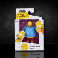 Comic Book Guy The Simpsons Action Figure 2 1/2" Scale image 0