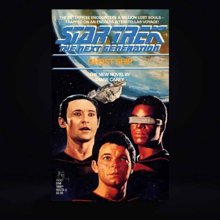 01 Ghost Ship Star Trek The Next Generation Paperback Book image 0