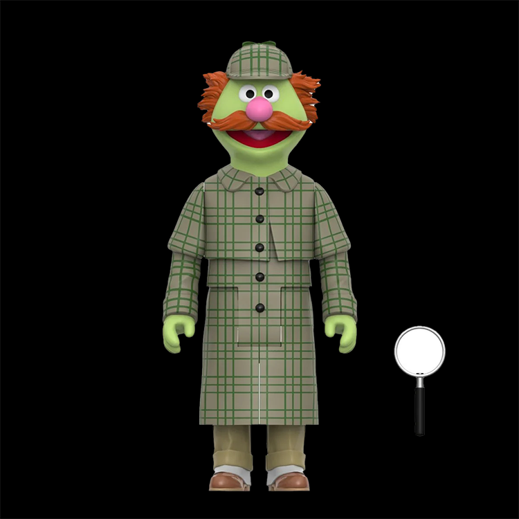 Sherlock Hemlock Sesame Street Action Figure 3 3/4 Super 7 image 1