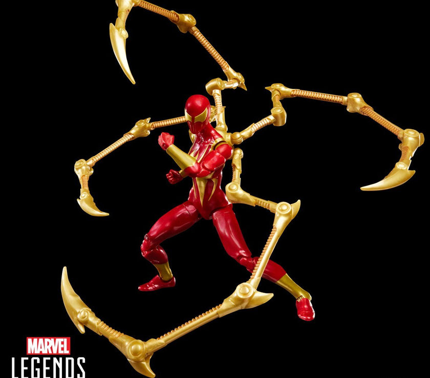 Marvel Legends Mary Jane Watson Iron Spider Action Figure with Magic: The Gathering Card