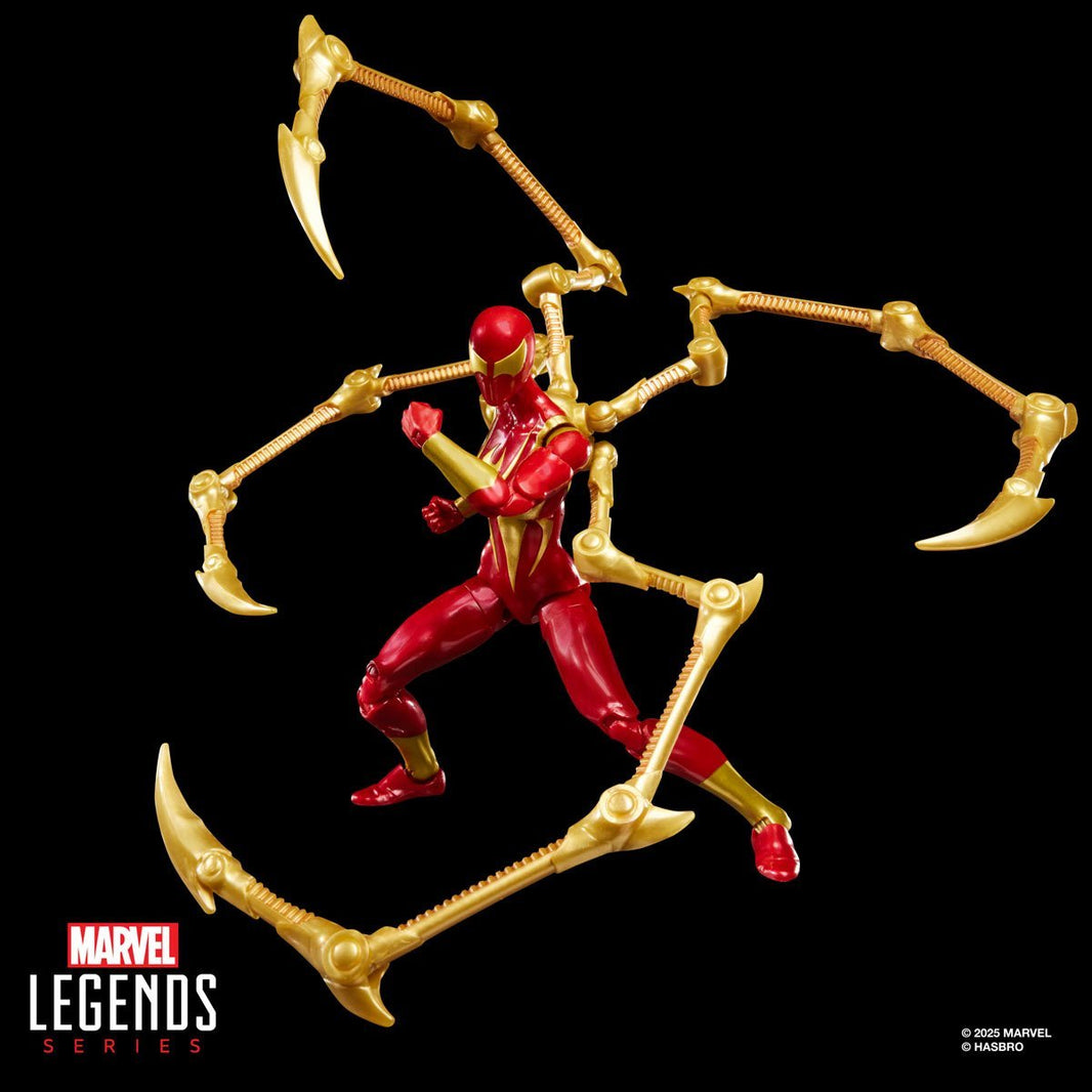 Marvel Legends Mary Jane Watson Iron Spider Action Figure with Magic: The Gathering Card