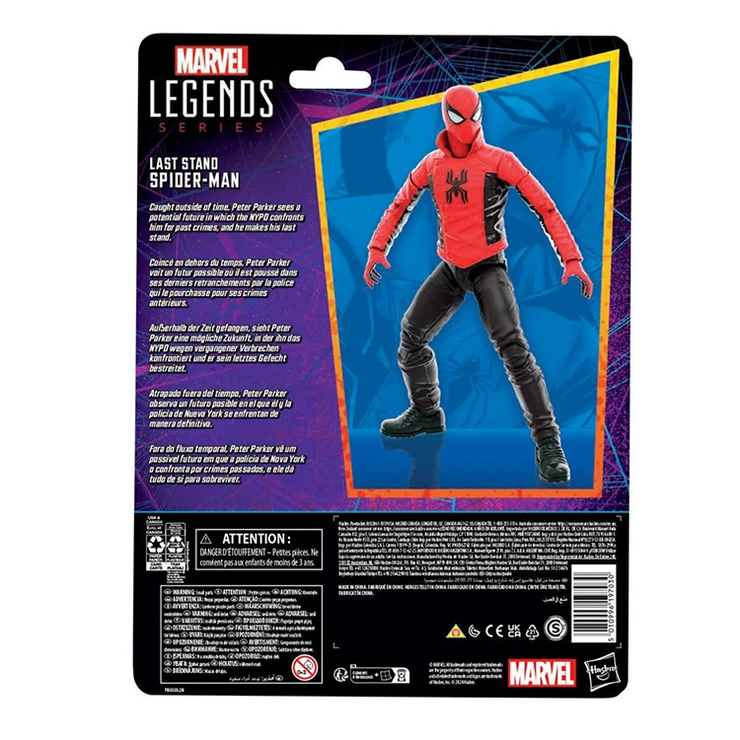 Spiderman Last Stand Marvel Legends Comics-Inspired Action Figure 1:12 Scale image 3