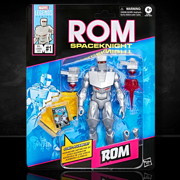Rom Spaceknight Marvel Legends Comics-Inspired Action Figure 1:12 Scale image 0