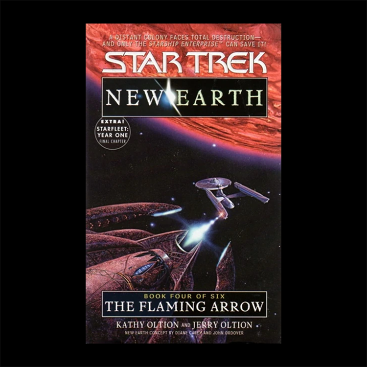 92 The Flaming Arrow Star Trek The Original Series Paperback Book image 0