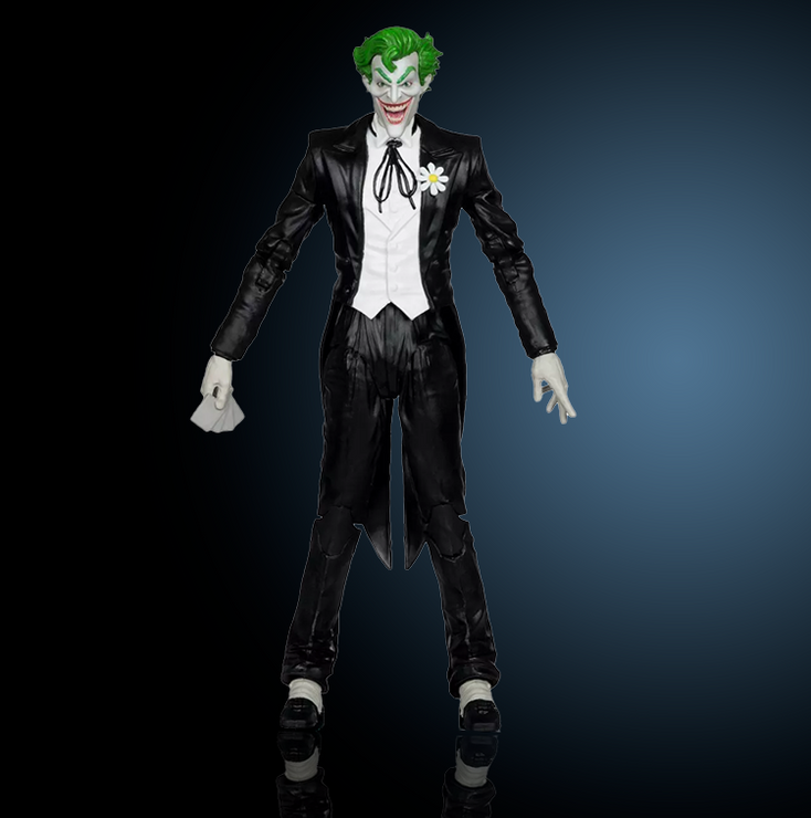 The Joker Platinum  DC Direct 7" Action Figure McFarlane Toys image 1
