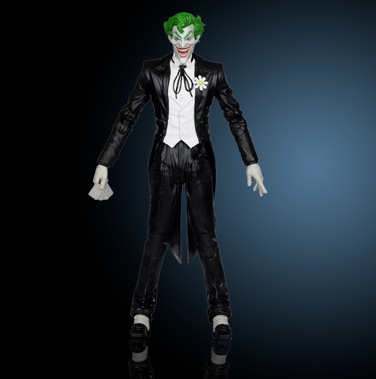 The Joker Platinum  DC Direct 7" Action Figure McFarlane Toys image 1