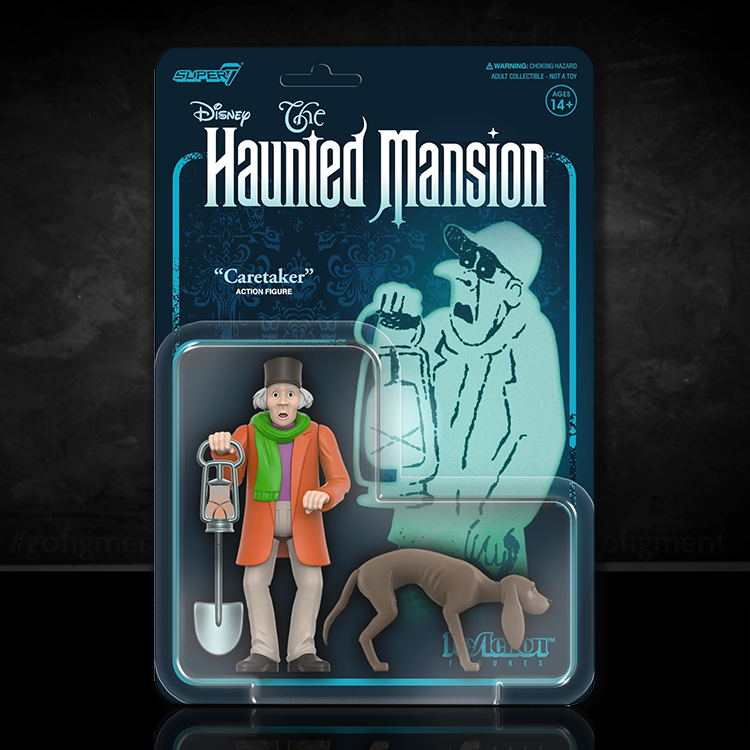 The Haunted Mansion Caretaker Action Figure Super7 Disney image 0