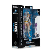 Raven White Chase Variant 7" McFarlane Action Figure DC Multiverse W16 in box by McFarlane Toys