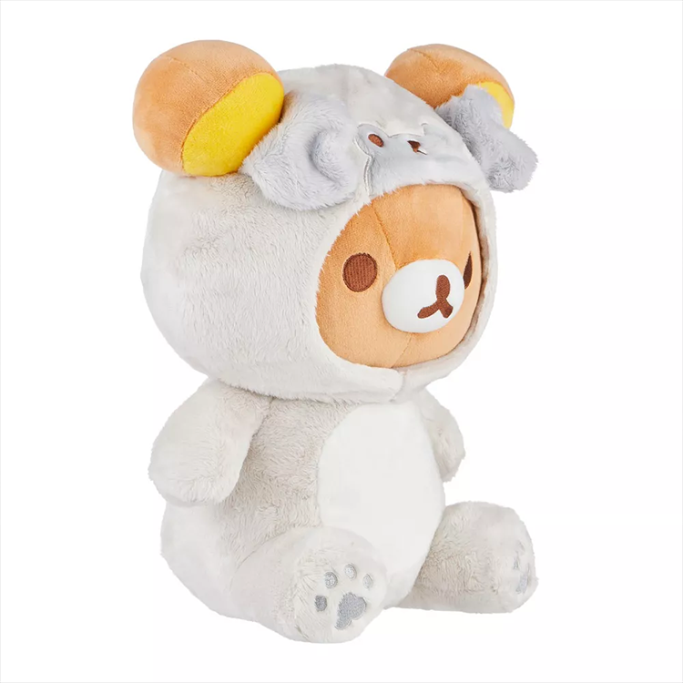 Rilakkuma Gray Sitting Pug Costume Series Plush | San-X Original image 4
