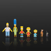 The Simpsons Family Multipack of 7 Action Figures 2 1/2" Scale image 8