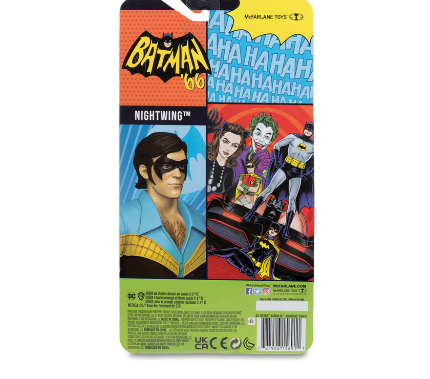 Nightwing Batman '66 New in Box 1/12 Scale Action Figure McFarlane image 4