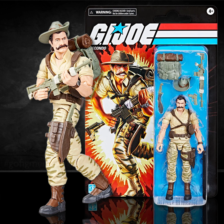 Recondo Retro Action Figure GI Joe Classified Series 1:12 image 0