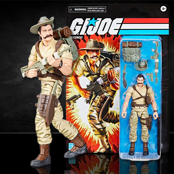 Recondo Retro Action Figure GI Joe Classified Series 1:12 image 0