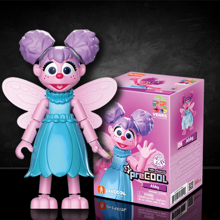 Abby Cadabby Sesame Street Blokees Mini Model Kit 5" Scale image 0