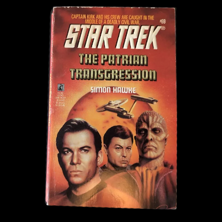 69 The Patrian Transgression Star Trek The Original Series Paperback Book image 0