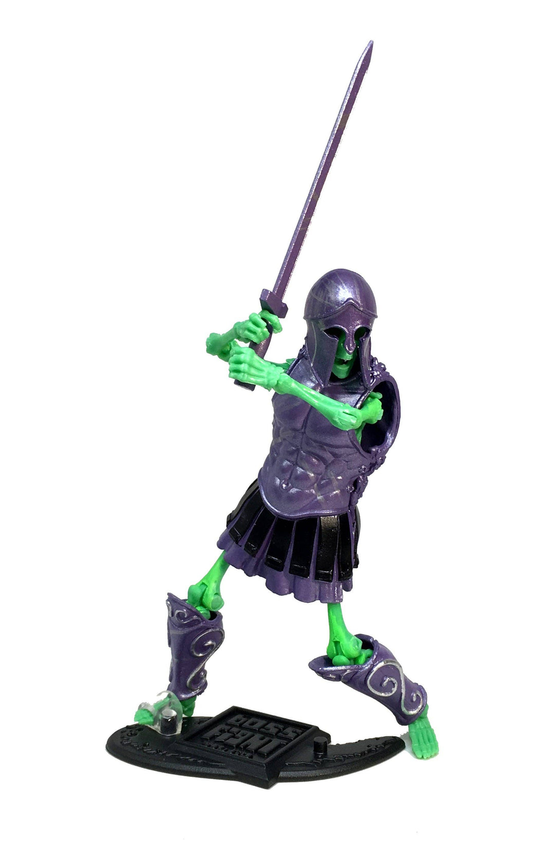 Action Figures and Collectibles by Boss Fight Studio - Vitruvian H.A.C.K.S. Action Figure: Cursed Skeleton in armor with sword