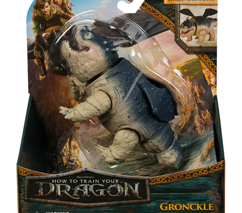How to Train Your Dragon Gronckle -Skrill - Rumblehorn Action Figure Case of 3