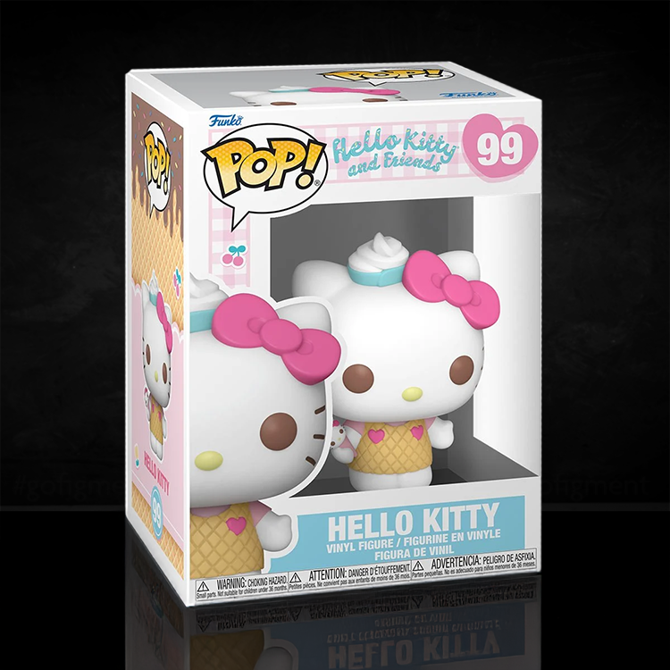 Hello Kitty and Friends Hello Kitty (Ice Cream) Funko Pop! Vinyl Figure #99 image 0