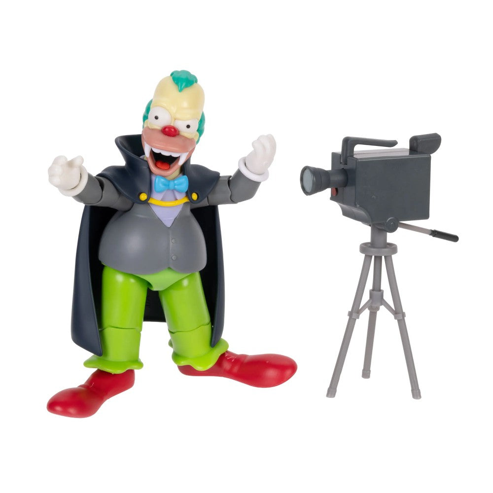 Vampire Krusty the Clown Deluxe Action Figure The Simpsons 5" Treehouse of Horror