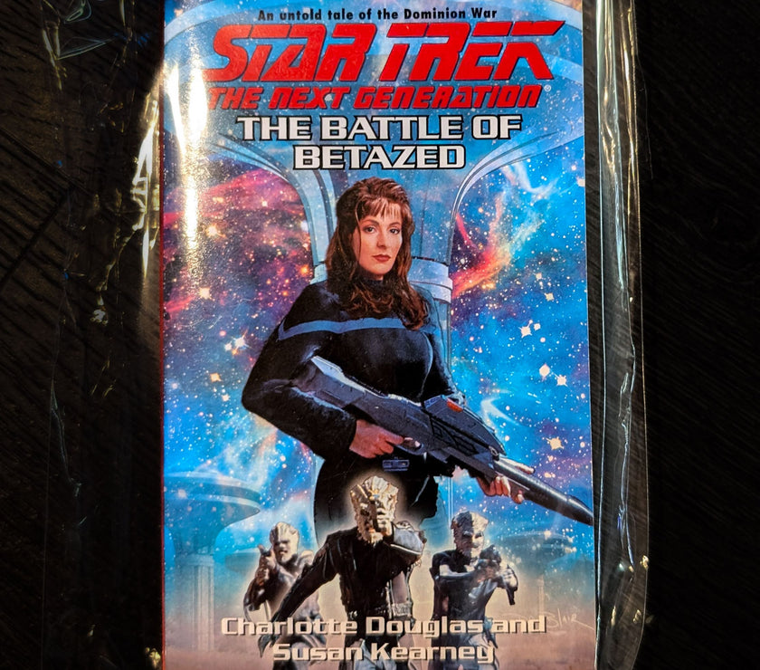 The Battle of Betazed: Star Trek The Next Generation Paperback Book image 0