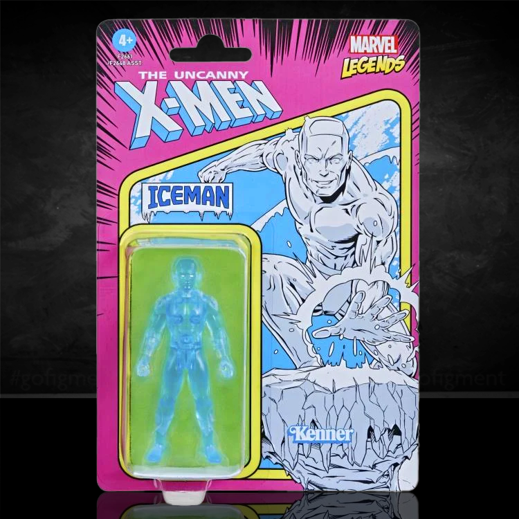 Uncanny X-Men Iceman Marvel Legends Retro Collection 3.75" Action Figure image 0