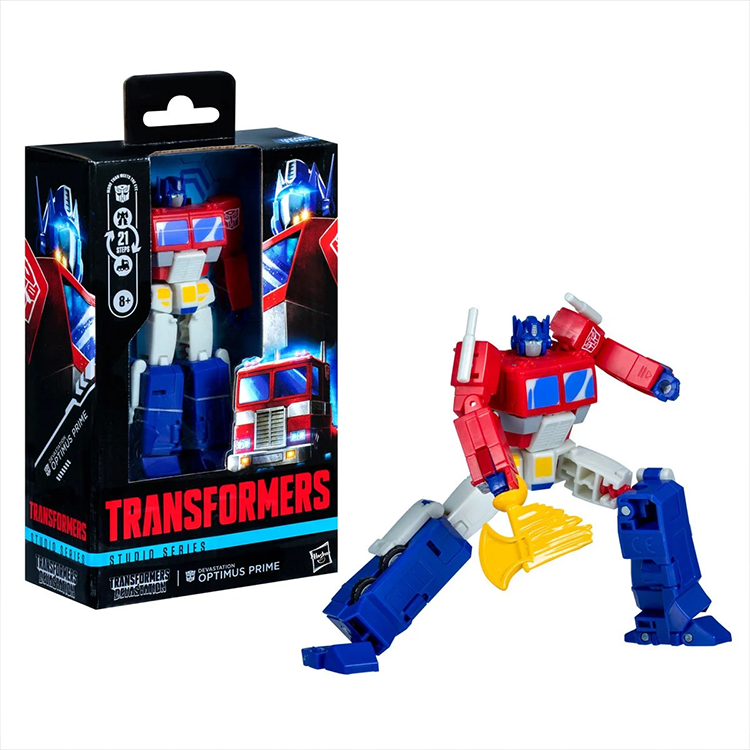 Optimus Prime 🤖 Transformers: Devastation Studio Series Deluxe Action Figure image 3