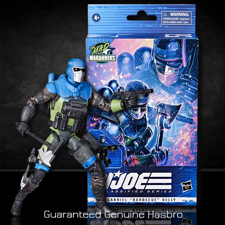 Barbecue Kelley Mad Marauders Action Figure GI Joe Classified Series 6in. image 0