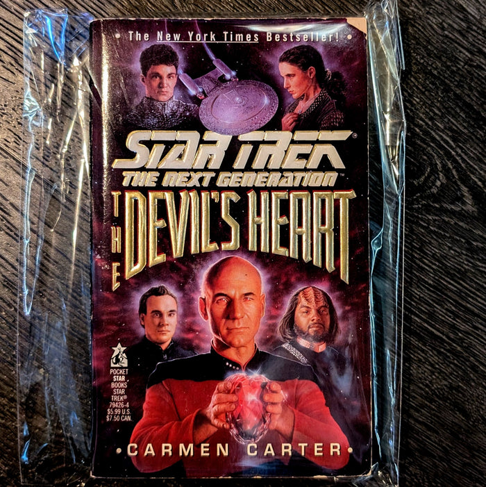 The Devil's Heart: Star Trek The Next Generation Paperback Book image 0