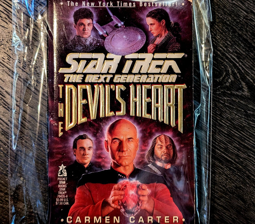 The Devil's Heart: Star Trek The Next Generation Paperback Book image 0