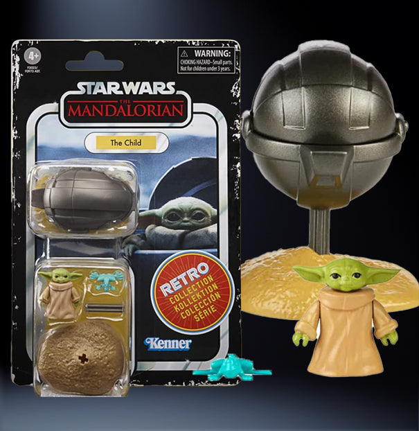 The Child Star Wars Retro Collection Action Figure 1:18 Scale MANDO image 0