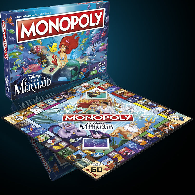 Monopoly Disney's The Little Mermaid Edition Board Game image 0