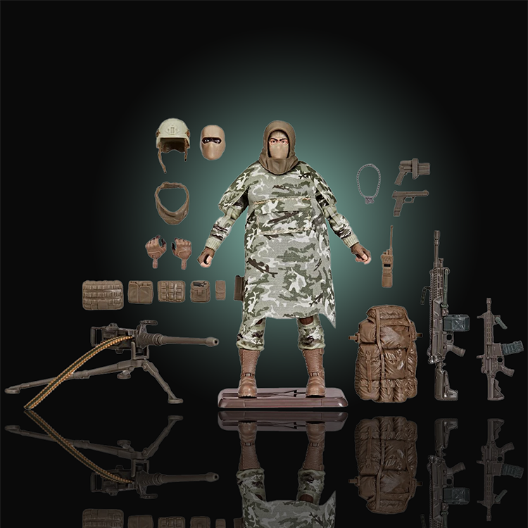 60th Ann. Soldier Infantry Action Figure GI Joe Classified Series 6in. image 2