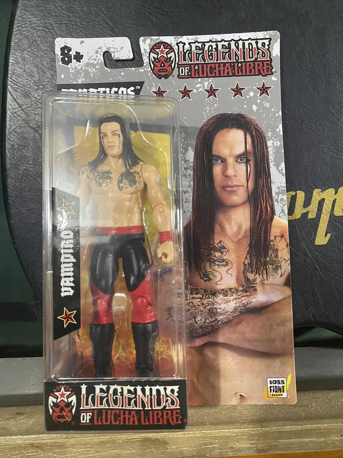 Vampiro Legends of Lucha Libre Fanaticos 6" Action Figure – Classic 90s Era (1:12 Scale)