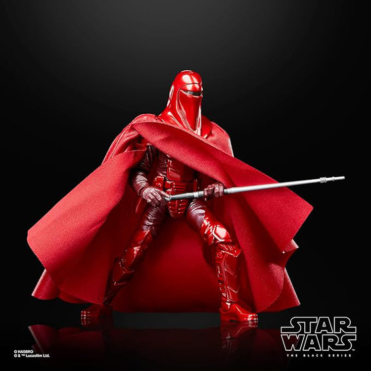 Carbonized Emperor's Royal Guard Figure Star Wars Black Series 1:12 Scale image 1