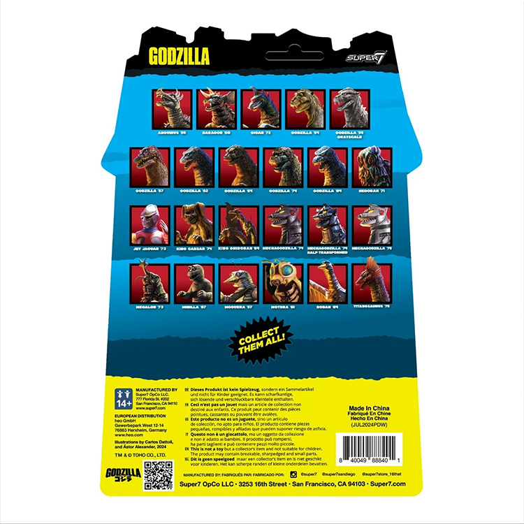 Mechagodzilla 1975 Toho 3.75" Super7 Reaction Action Figure image 5