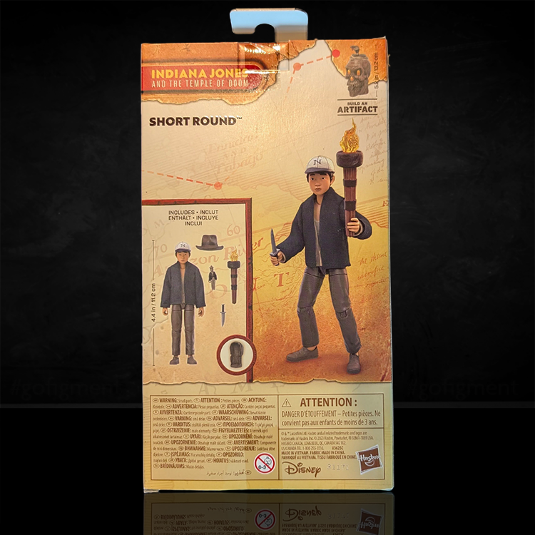 Short Round🐍Indiana Jones Adventure Series Action Figure1/12 Scale image 1
