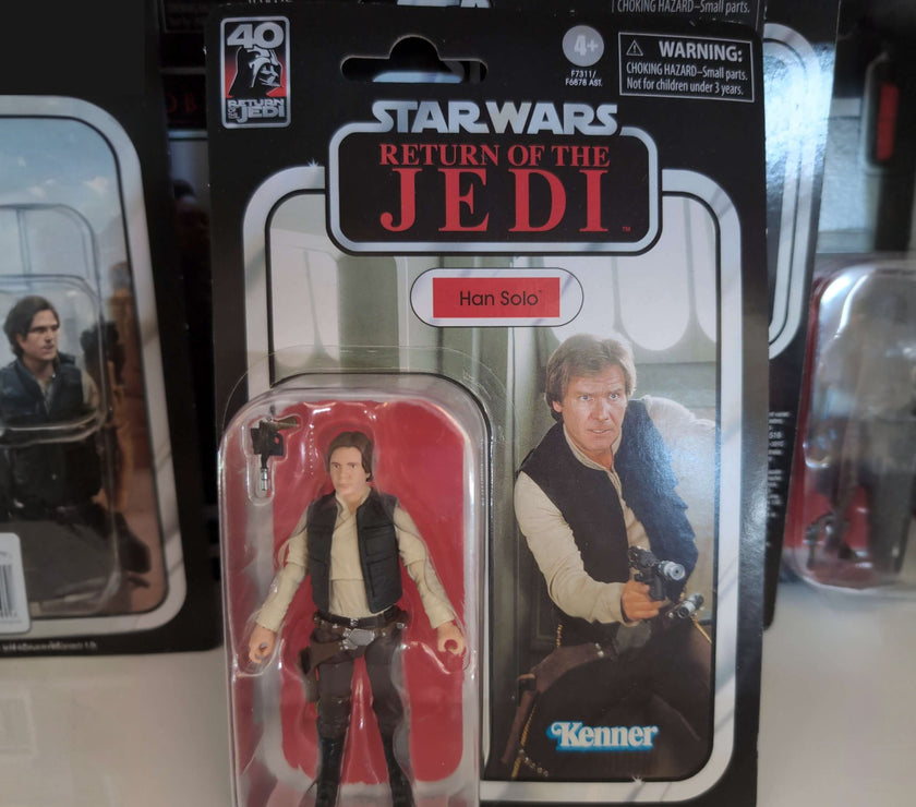 Han Solo Star Wars Vintage Collection Action Figure ROTJ 3.75 inch Walmart exclusive by Hasbro