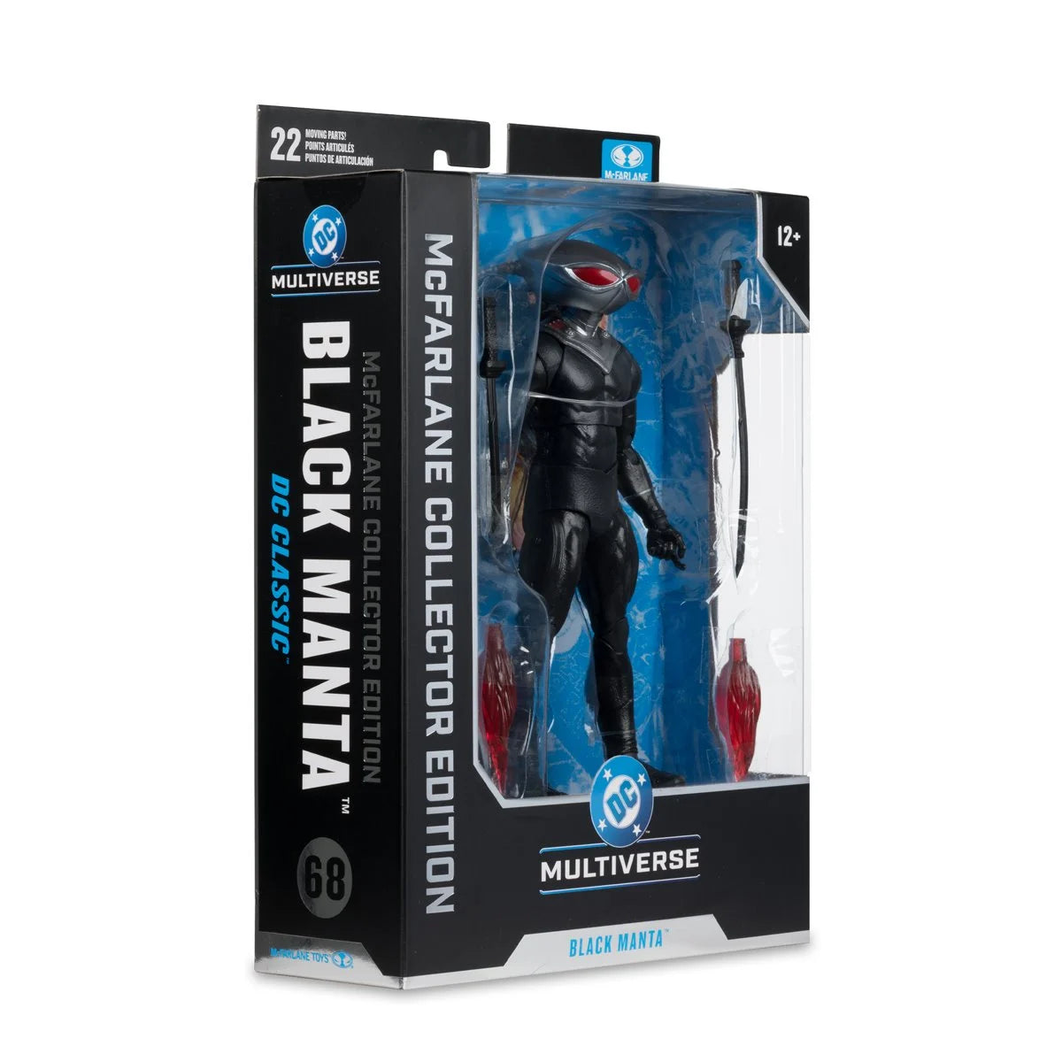 Black Manta 7" McFarlane Action Figure DC Multiverse Wave 16 Collector Edition boxed by McFarlane Toys
