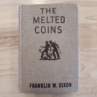 23 The Melted Coins (Brown): Vintage Hardy Boys Book image 0