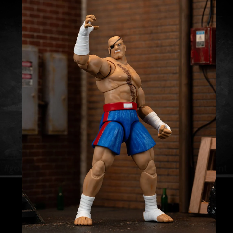 Ultra Street Fighter II Sagat 6-Inch Scale Deluxe Action Figure image 3